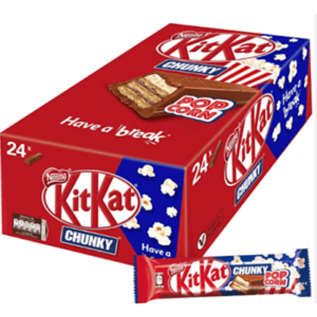 Nestle Kitkat Chunky Pop Corn