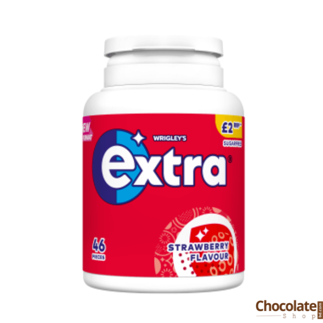Extra Strawberry Flavour Sugar Free Gum