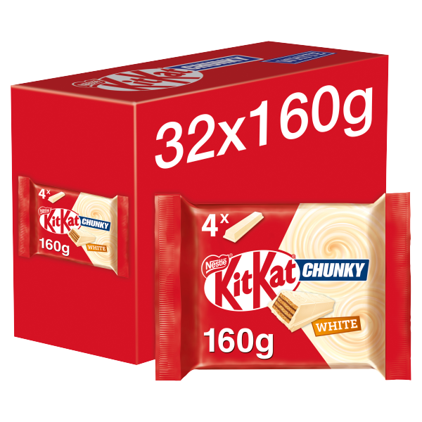 Kit Kat Chunky White 4 Bars Pack