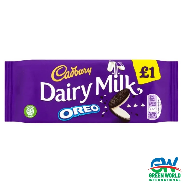 Cadbury Dairy milk Oreo 120g