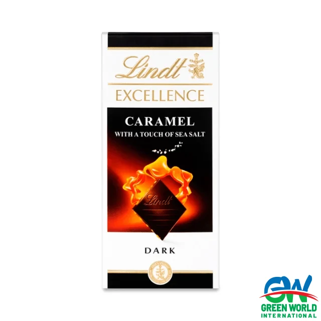 Lindt Caramel With Sea Salt Dark Chocolate