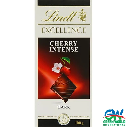 Lindt Cherry Intense Dark Chocolate